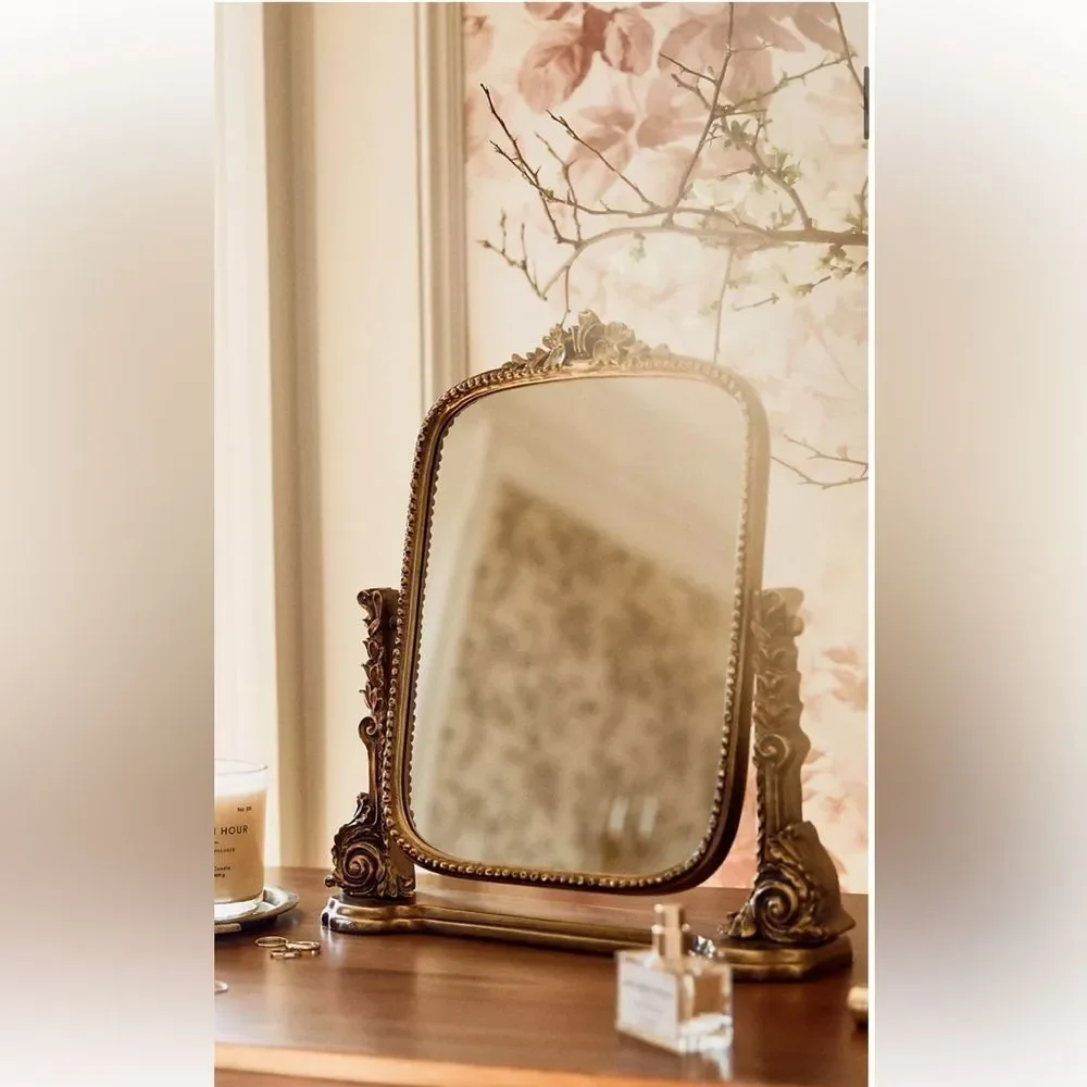 Anthropologie The Gleaming Primrose Vanity Mirror
